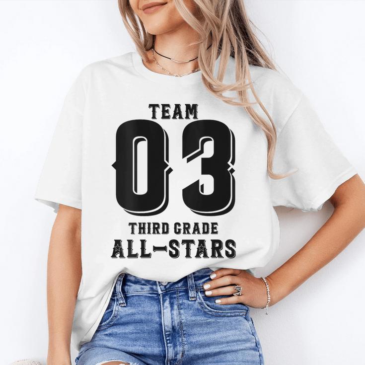 Team 3rd Grade All-Stars Back To School Tee For Stude Unisex T-Shirt Team 3rd Grade All-Stars Back To School Tee For Stude Unisex T-Shirt