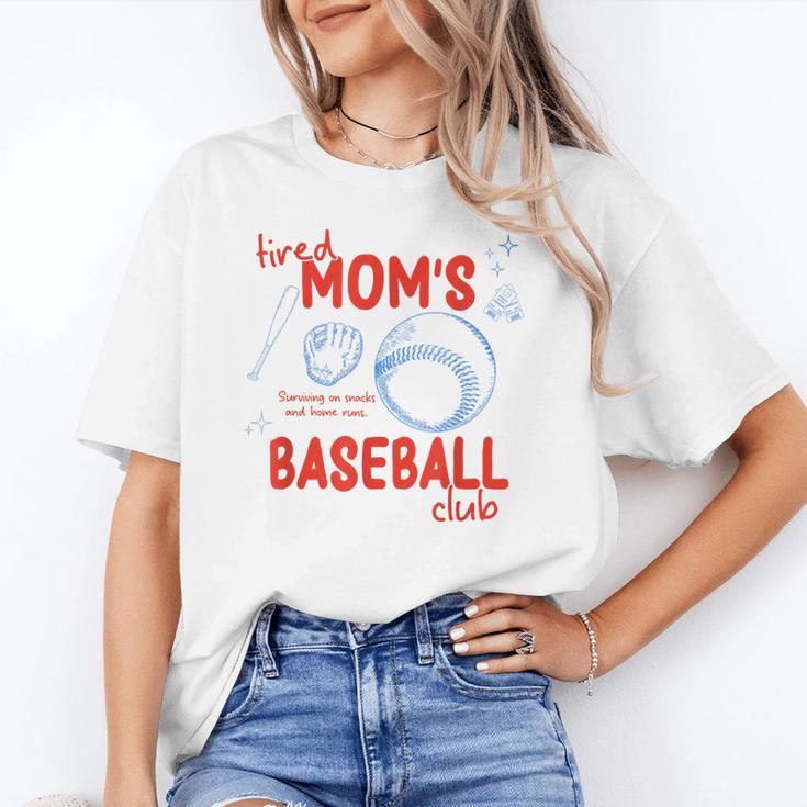 Tired Baseball Mom Club Baseball Mama Mother's Day Unisex T-Shirt Tired Baseball Mom Club Baseball Mama Mother's Day Unisex T-Shirt
