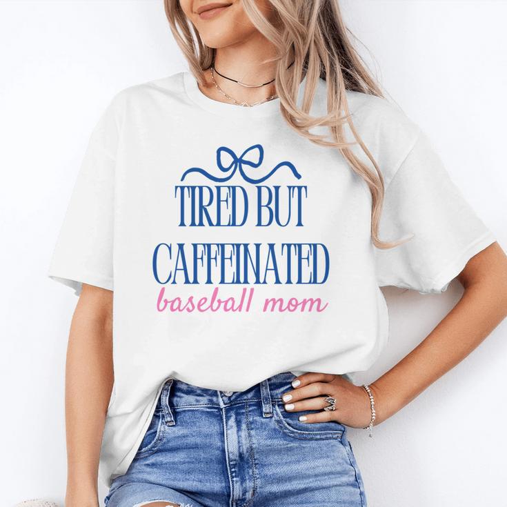 Tired But Caffeinated Baseball Mom Trendy Tired Baseball Mom Unisex T-Shirt Tired But Caffeinated Baseball Mom Trendy Tired Baseball Mom Unisex T-Shirt