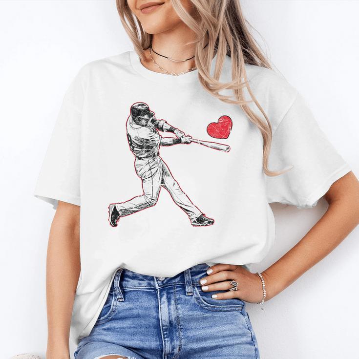 Valentines Baseball Batter Heart Player Silhouette Premium Tri-Blend Unisex T-Shirt Valentines Baseball Batter Heart Player Silhouette Premium Tri-Blend Unisex T-Shirt