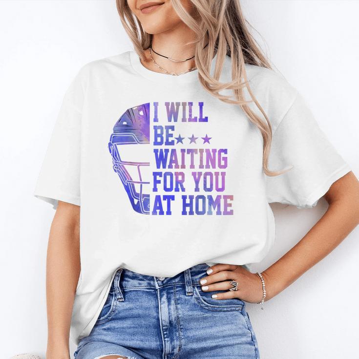 I Will Be Waiting For You At Home Baseball Softball Catcher Unisex T-Shirt