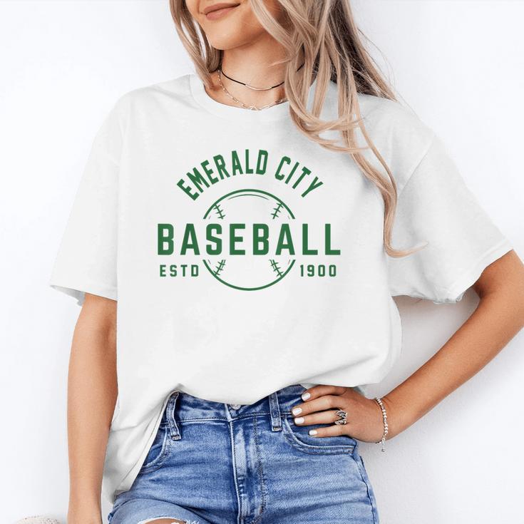 Wizard Of Oz Emerald City Baseball Costume Halloween Unisex T-Shirt