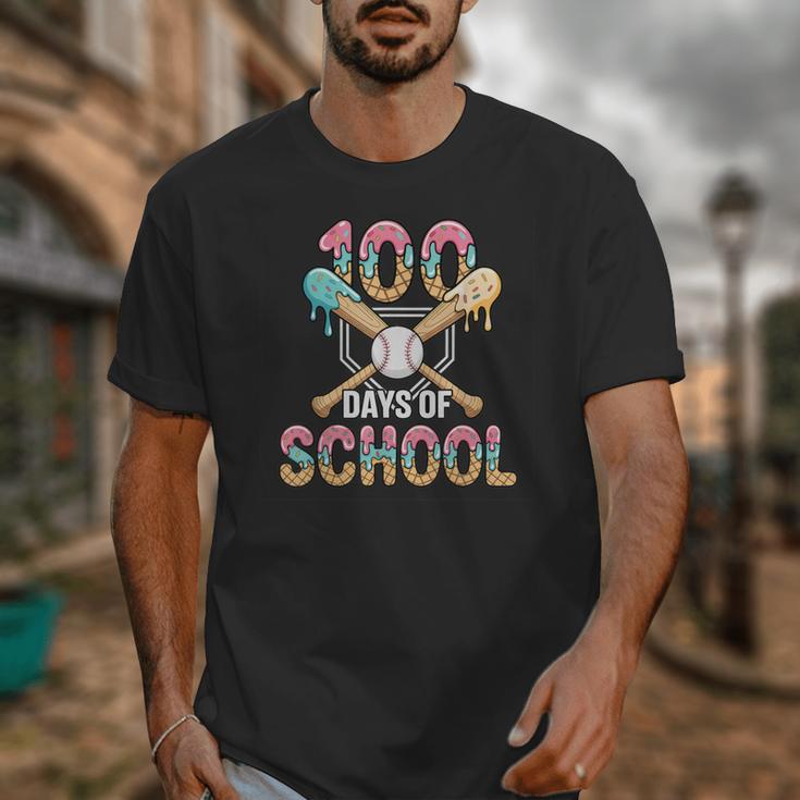 100 Days Of School Baseball 100th Day Of School Unisex T-Shirt 100 Days Of School Baseball 100th Day Of School Unisex T-Shirt