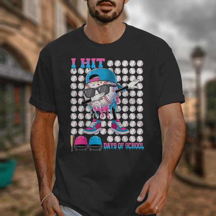 100 Days Of School Baseball Drip Boys Kids 100th Day School Unisex T-Shirt 100 Days Of School Baseball Drip Boys Kids 100th Day School Unisex T-Shirt