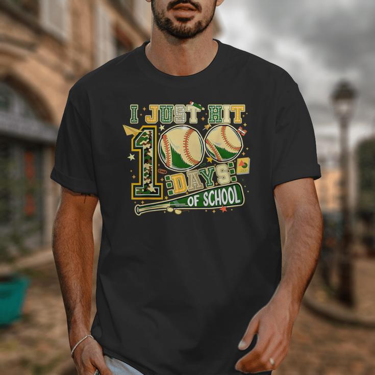 100 Days Of School Baseball I Just Hit 100 Days Boy COUNSELO Unisex T-Shirt 100 Days Of School Baseball I Just Hit 100 Days Boy COUNSELO Unisex T-Shirt