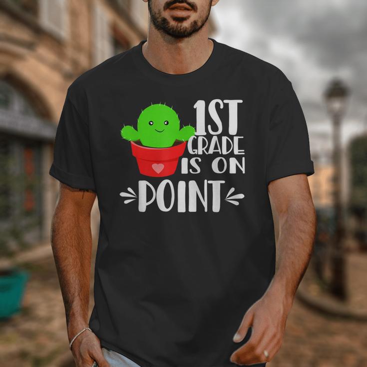 1st Grade Is On Point Cactus Back To School Unisex T-Shirt 1st Grade Is On Point Cactus Back To School Unisex T-Shirt
