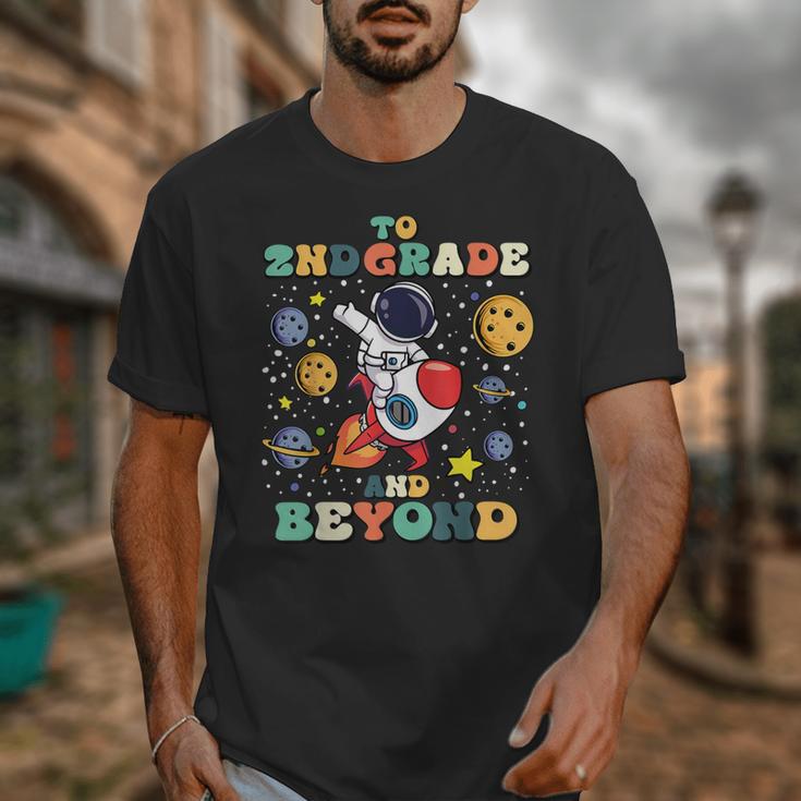To 2nd Grade And Beyond Second Astronaut Back To School Unisex T-Shirt To 2nd Grade And Beyond Second Astronaut Back To School Unisex T-Shirt