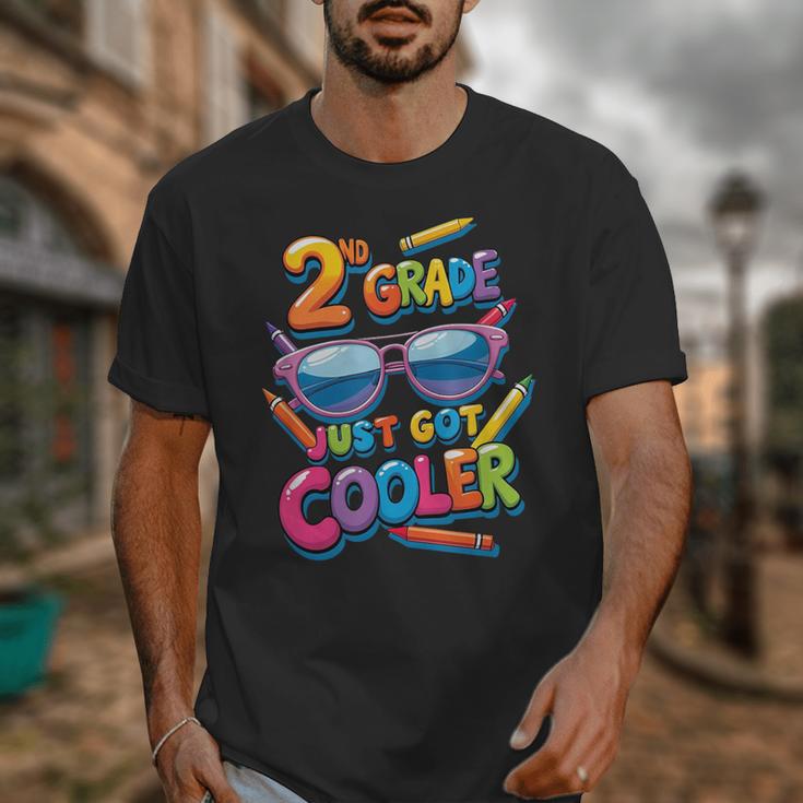 2nd Grade Just Got Cooler Shirt Back To School Kids Unisex T-Shirt