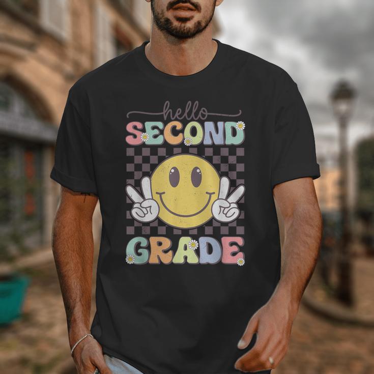2nd Grade Team Back To School Hello Second Grade Smile Face Unisex T-Shirt 2nd Grade Team Back To School Hello Second Grade Smile Face Unisex T-Shirt
