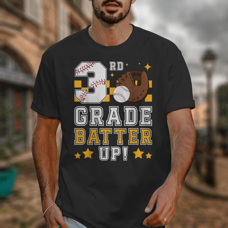 3rd Grade Batter Up Baseball First Day Back To School Unisex T-Shirt 3rd Grade Batter Up Baseball First Day Back To School Unisex T-Shirt