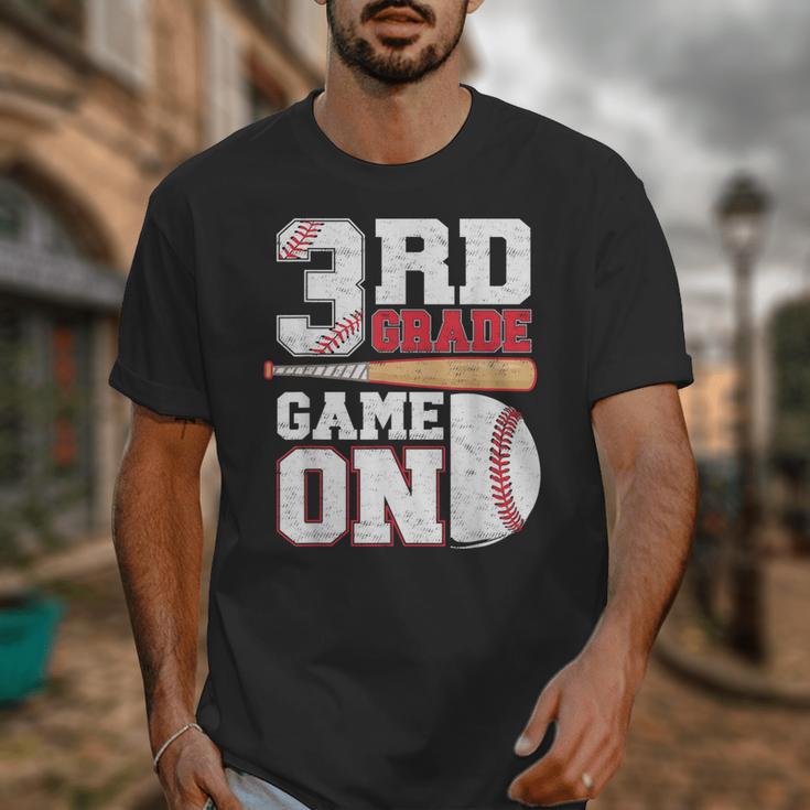 3rd Grade Game On Back To School Baseball Boy Third Grade Unisex T-Shirt
