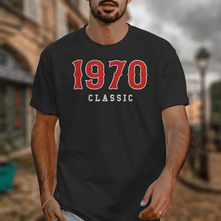 55 Year Old 1970 Classic Baseball Fan 55th Birthday Unisex T-Shirt 55 Year Old 1970 Classic Baseball Fan 55th Birthday Unisex T-Shirt