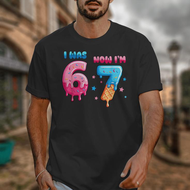 I Was 6 Now I'm 7 Birthday Baseball Drip For Boys Kid Unisex T-Shirt I Was 6 Now I'm 7 Birthday Baseball Drip For Boys Kid Unisex T-Shirt