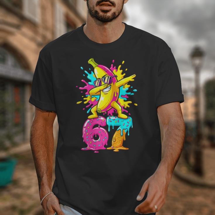 67 Baseball Ice Cream Six Seven Dabbing Banana Unisex T-Shirt