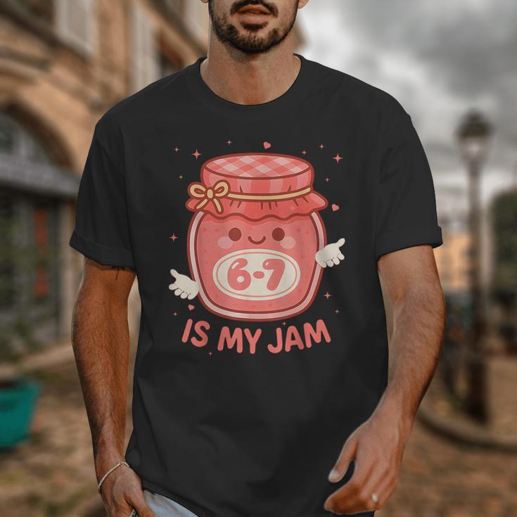 67 Is My Jam Back To School Girls Kids Cute 6 7 Meme Unisex T-Shirt