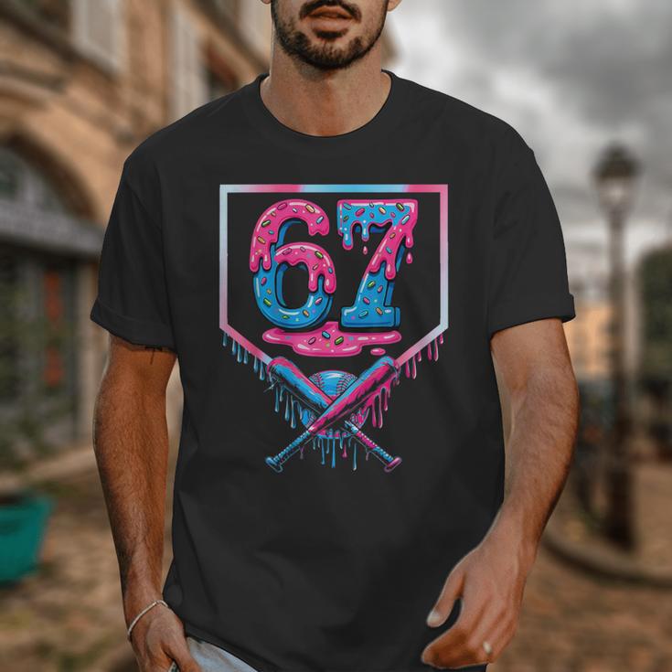 67 Six Seven Baseball Ice Cream Drip Cool Meme 67 Unisex T-Shirt 67 Six Seven Baseball Ice Cream Drip Cool Meme 67 Unisex T-Shirt