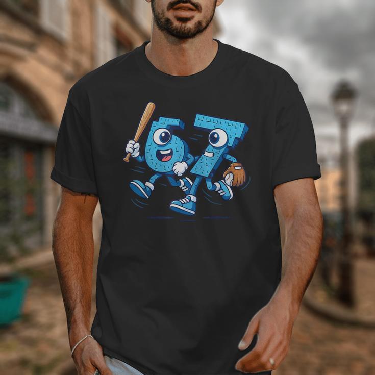 67 Six Seven Italian Brainrot Kid Baseball 67 Meme Christmas Unisex T-Shirt 67 Six Seven Italian Brainrot Kid Baseball 67 Meme Christmas Unisex T-Shirt