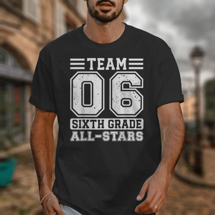 6th Grade Team T-Shirt Sixth Grade Back To School Unisex T-Shirt 6th Grade Team T-Shirt Sixth Grade Back To School Unisex T-Shirt
