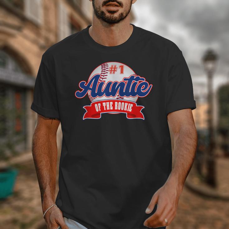 Auntie Rookie Of Year 1st Birthday Baseball Theme Matching Unisex T-Shirt Auntie Rookie Of Year 1st Birthday Baseball Theme Matching Unisex T-Shirt