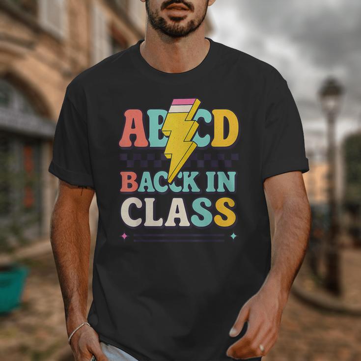 Back To School ABCD Back In Class Unisex T-Shirt