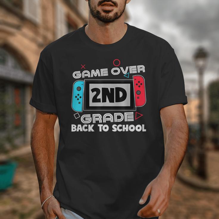 Back To School Game Over 2nd Grade Gamer Kids Boys Unisex T-Shirt