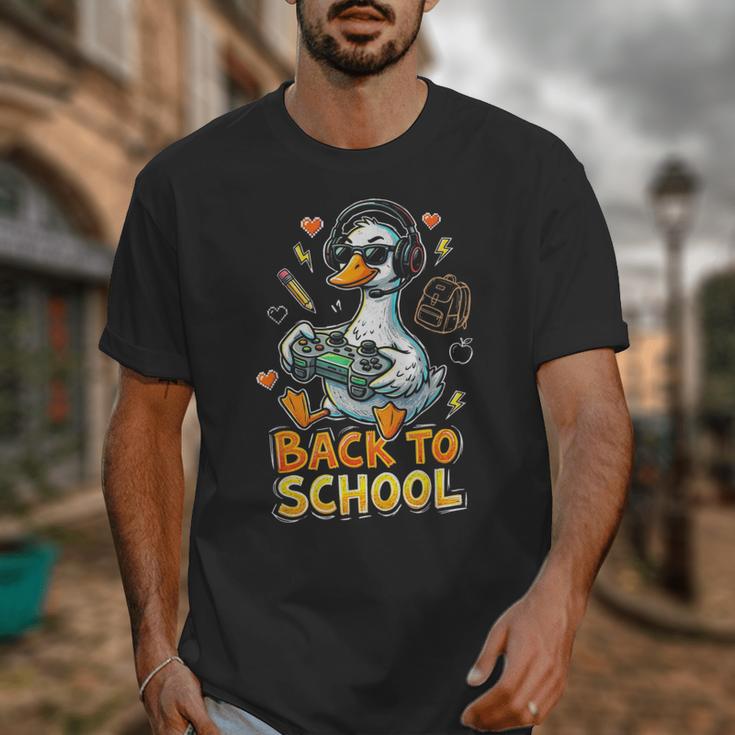 Back To School Gaming Kindergarten First Grade Goose Boys Unisex T-Shirt Back To School Gaming Kindergarten First Grade Goose Boys Unisex T-Shirt
