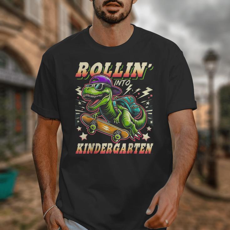 Back To School Kindergarten Dinosaur First Day Of School Boy Unisex T-Shirt Back To School Kindergarten Dinosaur First Day Of School Boy Unisex T-Shirt