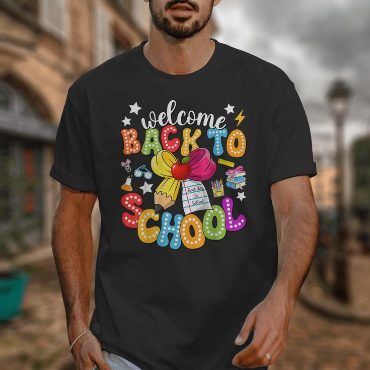 Back To School Pencil Coquette Bow First Day Of School Kids Unisex T-Shirt Back To School Pencil Coquette Bow First Day Of School Kids Unisex T-Shirt