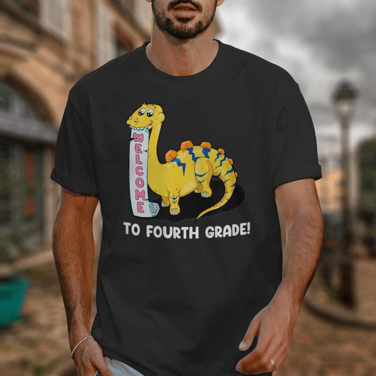 Back To School Welcome To Fourth Grade Unisex T-Shirt