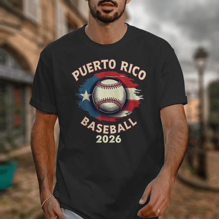 Baseball 2026 Puerto Rico Island Pride Sports Theme Unisex T-Shirt Baseball 2026 Puerto Rico Island Pride Sports Theme Unisex T-Shirt