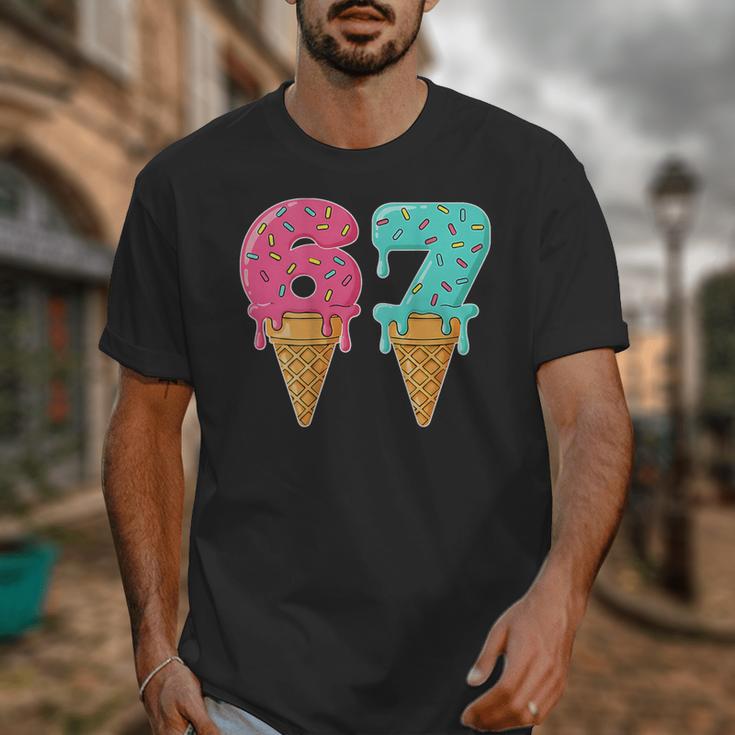 Baseball Drip Ice Cream 67 Baseball Unisex T-Shirt Baseball Drip Ice Cream 67 Baseball Unisex T-Shirt