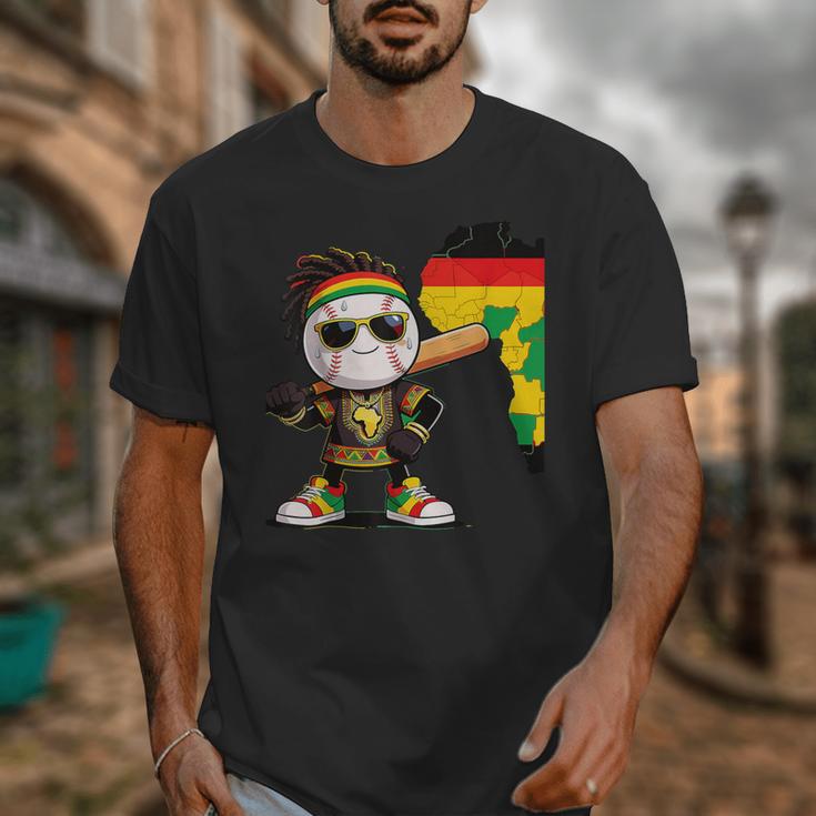 Baseball Drip Ice Cream Boys Youth Kids History Month Unisex T-Shirt Baseball Drip Ice Cream Boys Youth Kids History Month Unisex T-Shirt