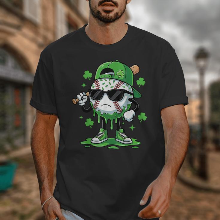 Baseball Drip Ice Cream Shamrock Kids Boy St Patrick’s Day Unisex T-Shirt Baseball Drip Ice Cream Shamrock Kids Boy St Patrick’s Day Unisex T-Shirt