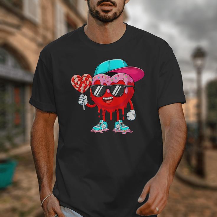 Baseball Drip Ice Cream Valentines Day Baseball Sport Boys Unisex T-Shirt Baseball Drip Ice Cream Valentines Day Baseball Sport Boys Unisex T-Shirt