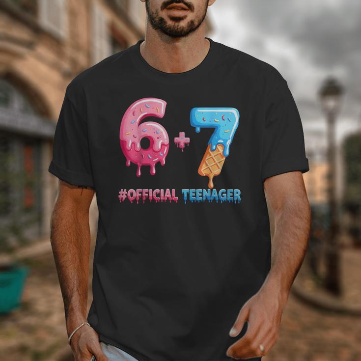 Baseball Ice Cream Drip 67 Official Teenager 13th Birthday Unisex T-Shirt Baseball Ice Cream Drip 67 Official Teenager 13th Birthday Unisex T-Shirt