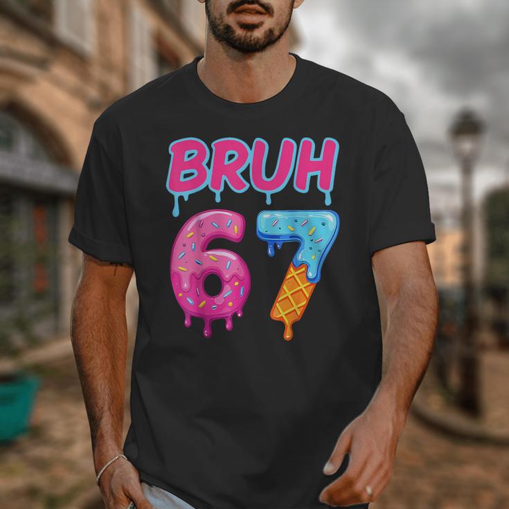 Baseball Ice Cream Drip Number 67 Player Or 67th Birthday Unisex T-Shirt Baseball Ice Cream Drip Number 67 Player Or 67th Birthday Unisex T-Shirt