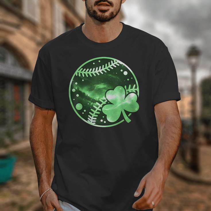 Baseball Irish Shamrock Lucky Clover St Patricks Day Boys Unisex T-Shirt Baseball Irish Shamrock Lucky Clover St Patricks Day Boys Unisex T-Shirt