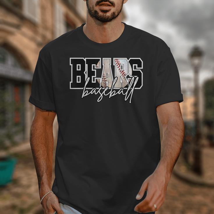 Bears Baseball Mom Game Day School Spirit Bear Pride Unisex T-Shirt