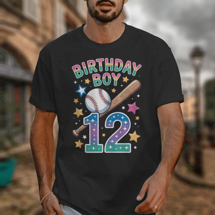 Birthday Boy 12th Birthday Baseball Unisex T-Shirt Birthday Boy 12th Birthday Baseball Unisex T-Shirt