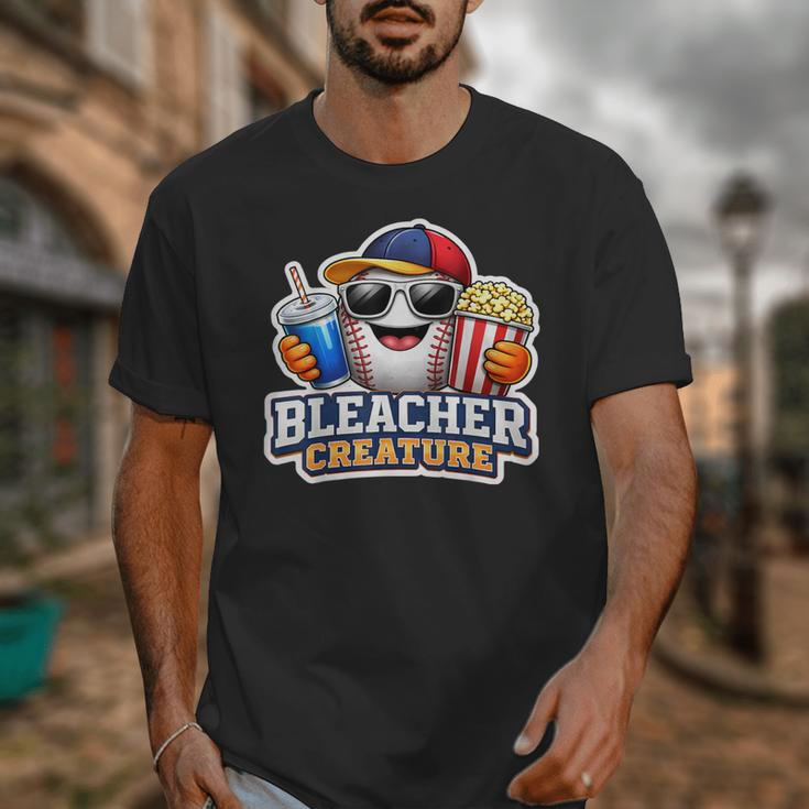 Bleacher Creature Baseball Fan Supporter Game Day Ball Unisex T-Shirt