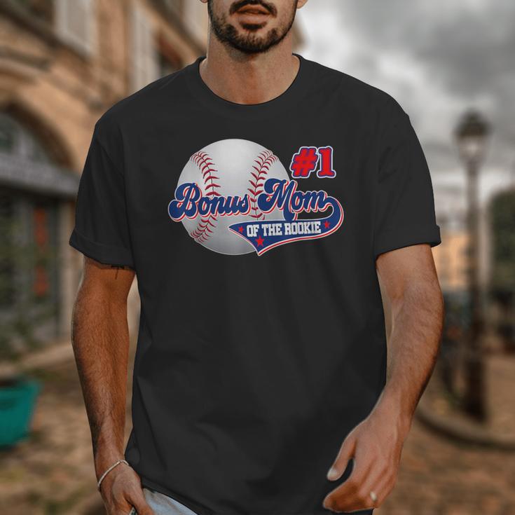 Bonus Mom Rookie Of Year 1st Birthday Baseball Theme Unisex T-Shirt Bonus Mom Rookie Of Year 1st Birthday Baseball Theme Unisex T-Shirt