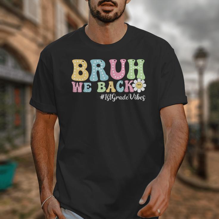 Bruh We Back 1st Grade Vibes Back To School Boys Girls Kids Unisex T-Shirt Bruh We Back 1st Grade Vibes Back To School Boys Girls Kids Unisex T-Shirt