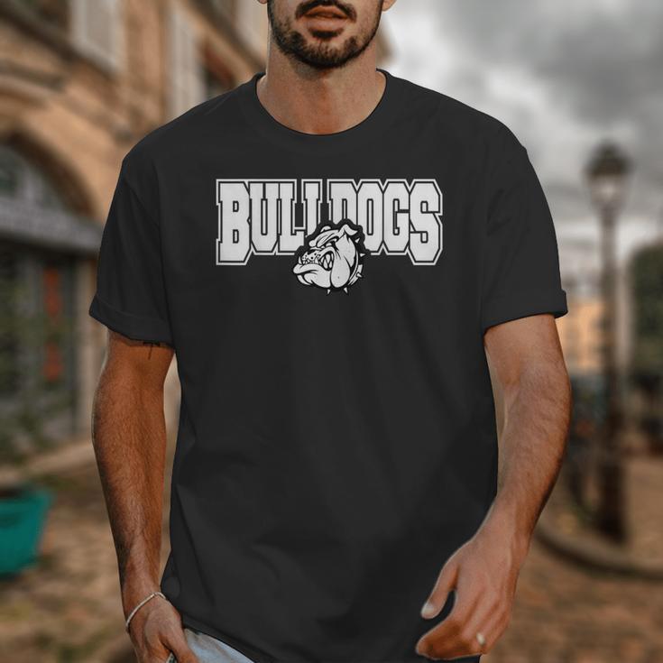 Bulldogs High School Spirit Fan Team Bulldog Back To School Unisex T-Shirt Bulldogs High School Spirit Fan Team Bulldog Back To School Unisex T-Shirt