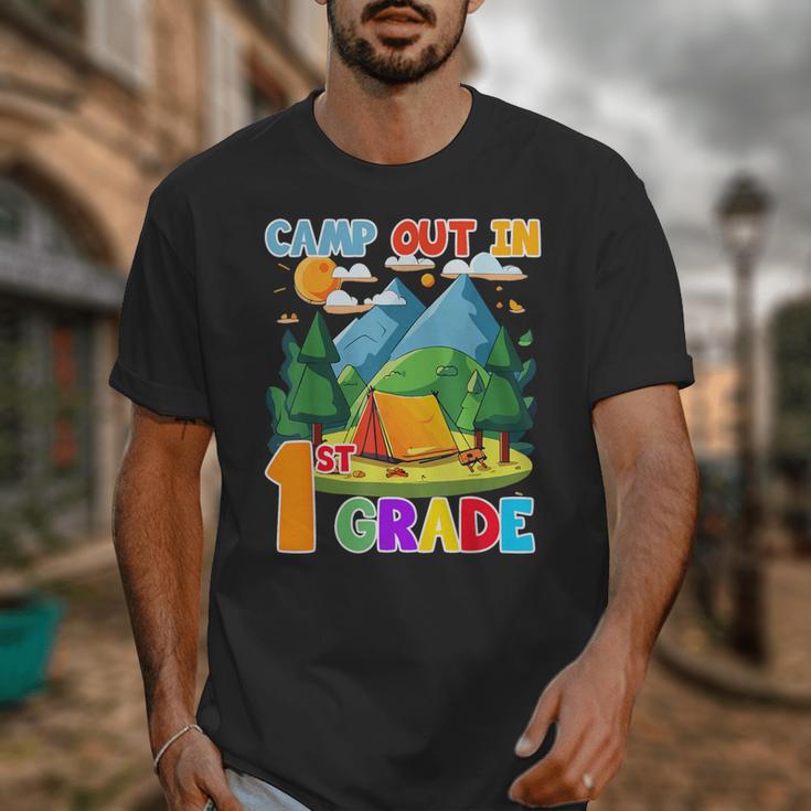 Camp Out In 1st Grade Back To School For Camping Lover Unisex T-Shirt Camp Out In 1st Grade Back To School For Camping Lover Unisex T-Shirt