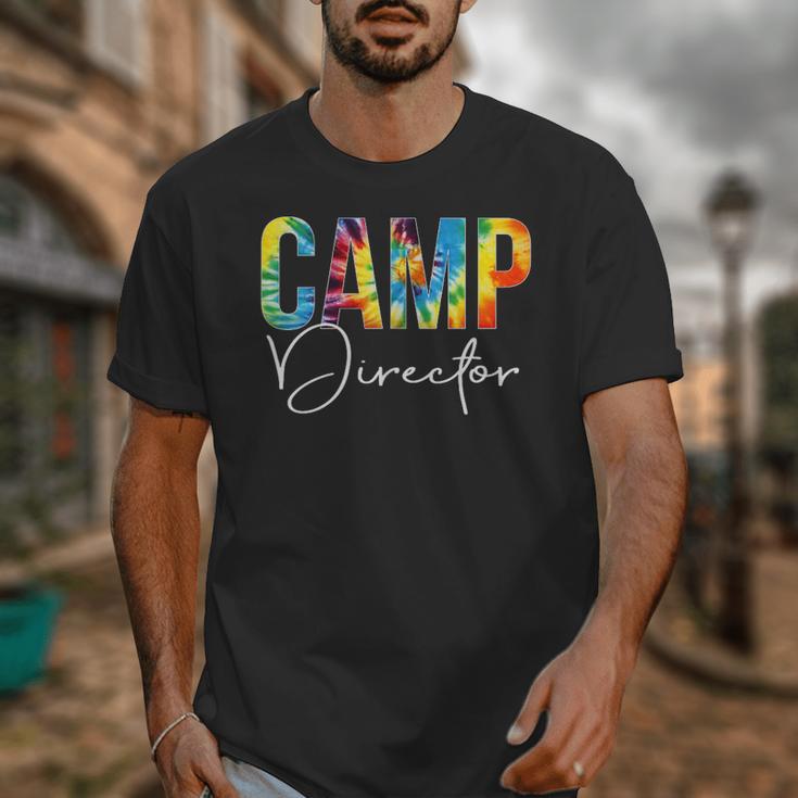 Camp Director Women Tie Dye Back To School Appreciation Day Unisex T-Shirt