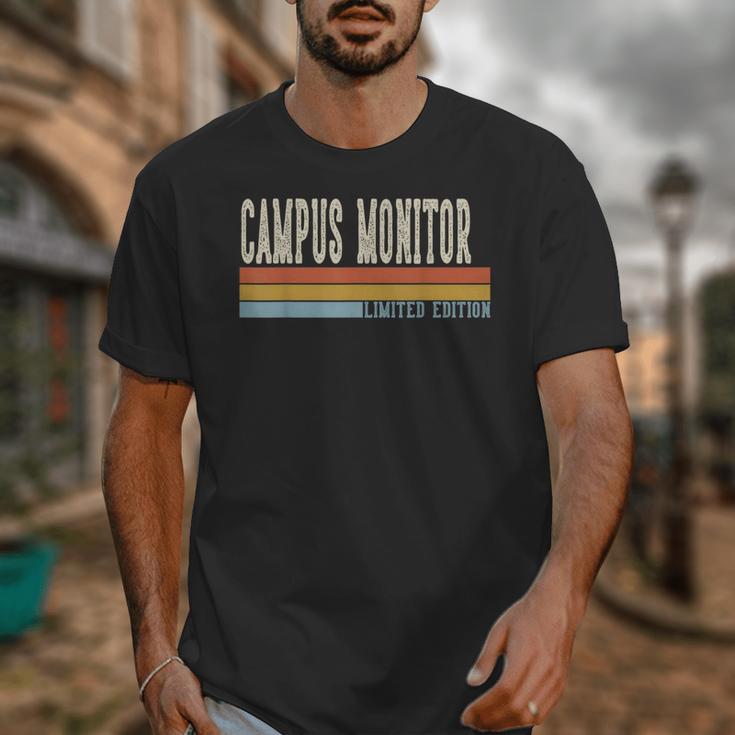 Campus Monitor Week Retro Vintage Back To School Day Unisex T-Shirt Campus Monitor Week Retro Vintage Back To School Day Unisex T-Shirt