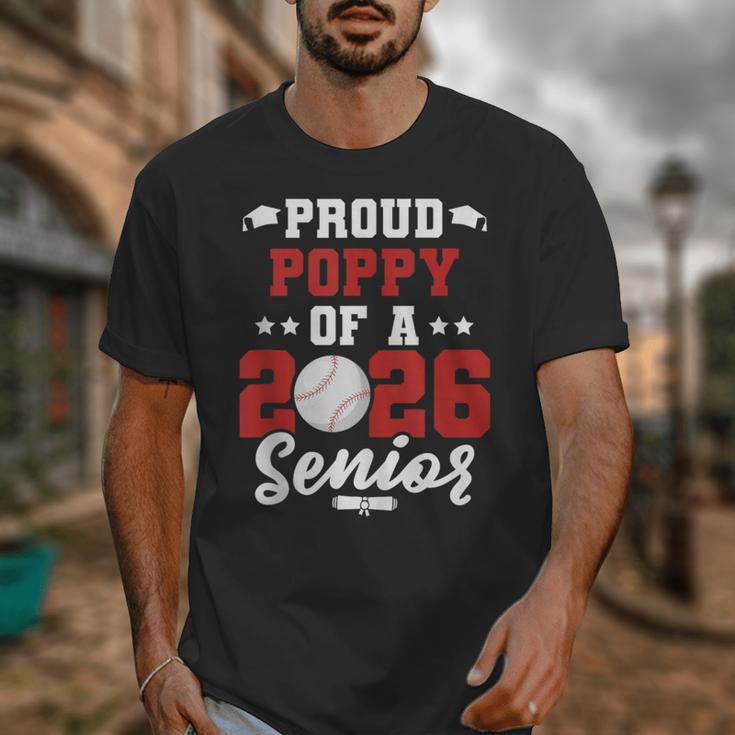 Class Of 2026 Senior Year Baseball Poppy 2026 Graduate Unisex T-Shirt