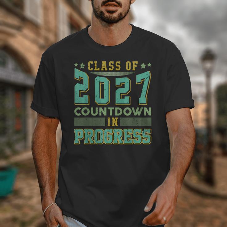 Class Of 2027 Countdown In Progress Fun Back To School Retro Unisex T-Shirt Class Of 2027 Countdown In Progress Fun Back To School Retro Unisex T-Shirt