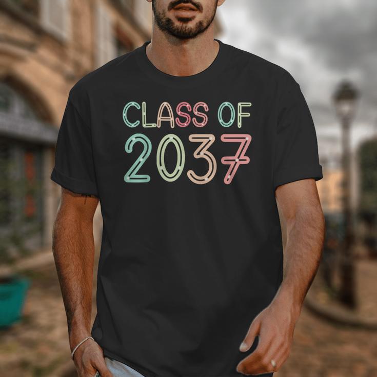 Class Of 2037 Grow With Me Kindergarten Back To School Unisex T-Shirt