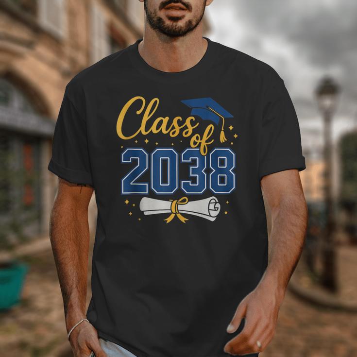Class Of 2038 Grow With Me Kindergarten Back To School Unisex T-Shirt